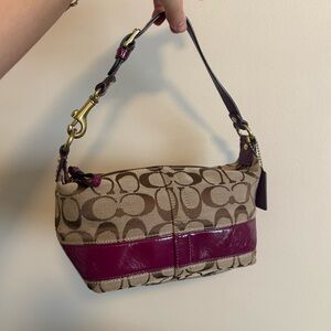 COACH Signature Canvas Mini Y2K🎀